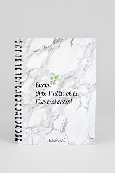 Bikutumutluluk Gift - N057 A5 Design Spiral Notebook - Yuksun