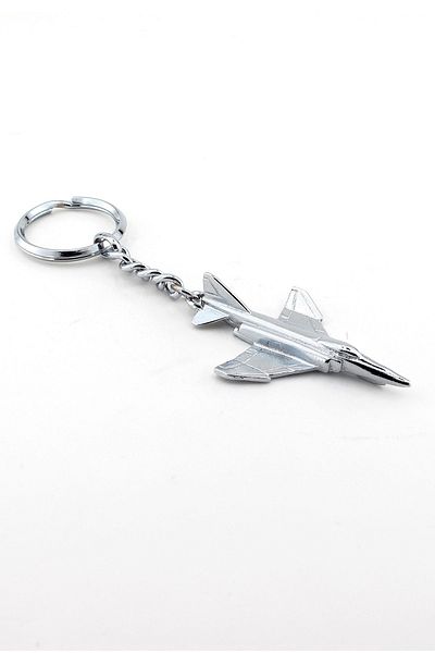 Solfera Unisex Fighter F-4 Phantom Pilot Metal Keychain Kc563