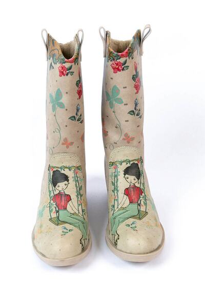 Streetfly Colorful Women's Boots MDDL-1566