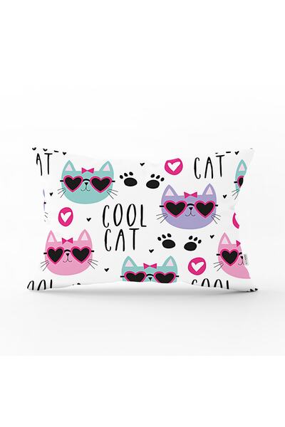 Realhomes Real Homes Dijital Baskılı Dekoratif Dikdörtgen Yastık Kırlent Kılıfı