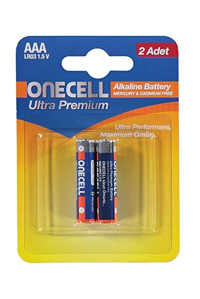 Onecell Ultra Premium Alkalin Aaa Boy Pil 2Li