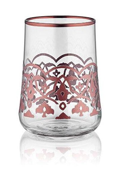 Koleksiyon Aheste Kahve Bardak Seti 6 Lı Lale Rose Gold Premium