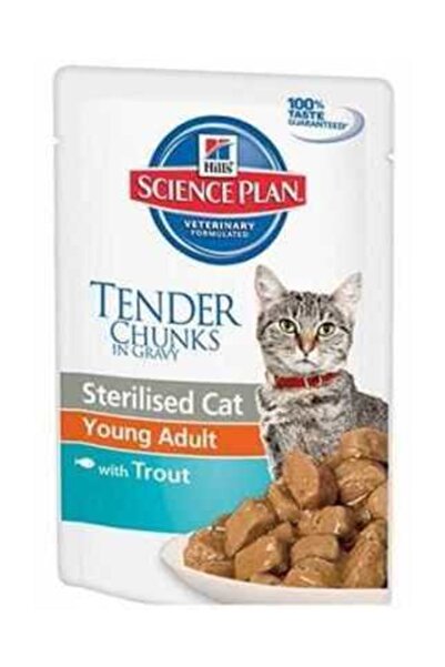 Hill's Gravy Alabalıklı Kısırlaştırılmış Kedi Konservesi 85 Gr