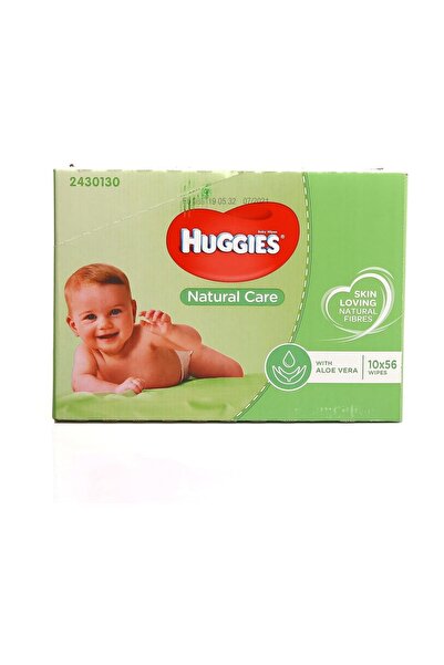 Huggies Влажни кърпички Care, 10 опаковки по 56, 560 броя