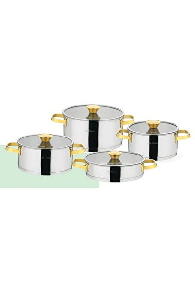 Aryıldız 8 parça Gold Lilyum S Prestige Tencere Set