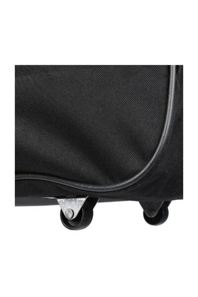 İthal Siyah Kulplu Büyük Boy Valiz,seyahat Çantası,büyük Boy Outdoor Çanta,tekerlekli Çanta(ücretsiz Kargo