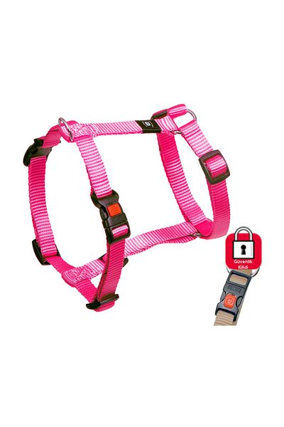 Karlie Pink Snow Locked Chest Collar - m 45-70 cm
