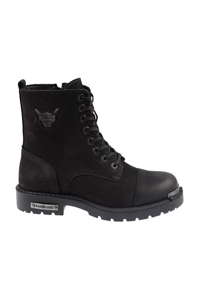 Hammer Jack Ανδρικές μπότες από γνήσιο δέρμα 17600 Black Nubuck