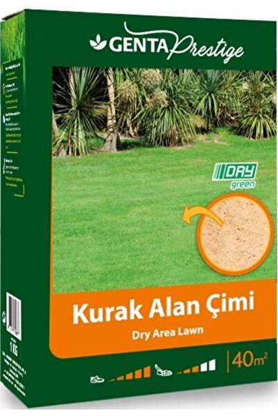 Genta Prestij Kurak Alan Çim Tohumu - 1 Kg (40 M2 Alan Içindir)