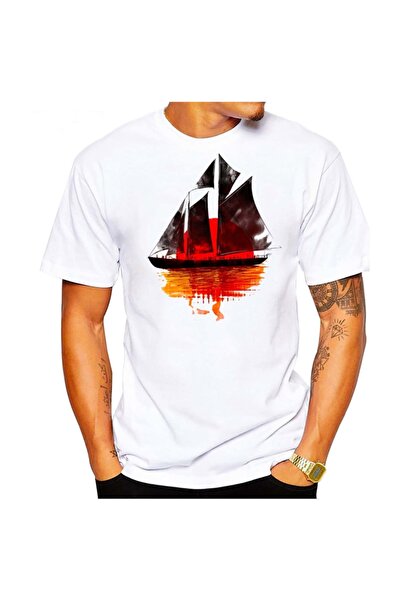 SCUBAPROMO Yelkenli  Erkek Tişört