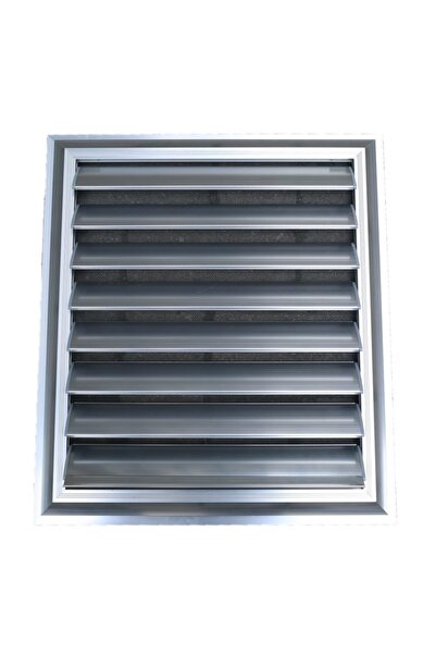 Temmenfez 35*36  Alüminyum Parlak Eloksal Menfez, Panjur - Yüzeysel Yapıştırma