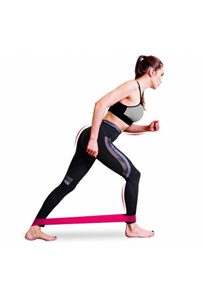Leyaton Aerobik Band Latex Aerobik Bandı Pilates Yoga Lastiği 2'Li Set Başlan...