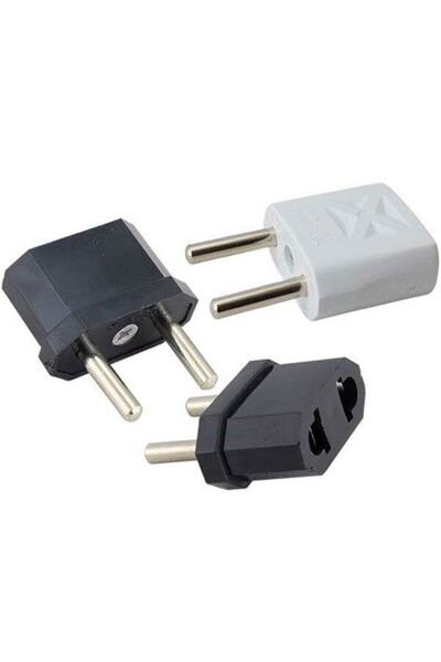 Powermaster Black and White American Plug Converter - Standard