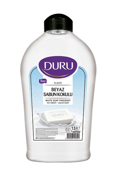 Duru 1,500 Ml White Soap - Duru Liquid, Scented