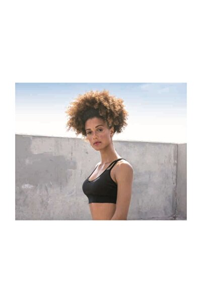 Yeni İnci T11 قميص رياضي أسود (اليوغا-اللياقة البدنية-بيلاتيس-الجري)