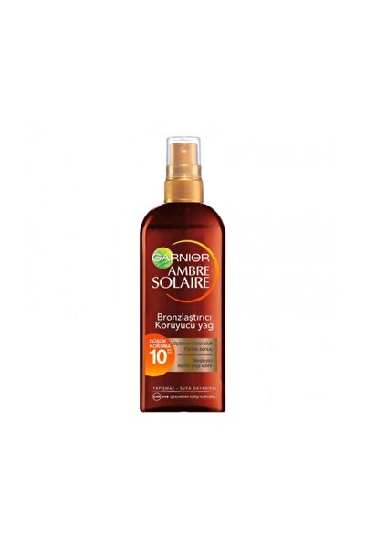Garnier Ambre Solaire Bronzlaştırıcı Koruyucu Yağ Spf 10 -150 ml