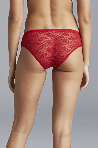 Penti Kadın Tango Kırmızı Lacy Slip Külot