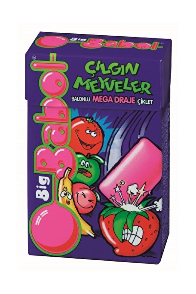 Big Babol Box Çılgın Meyve Sakız 20'li X 40 Gr
