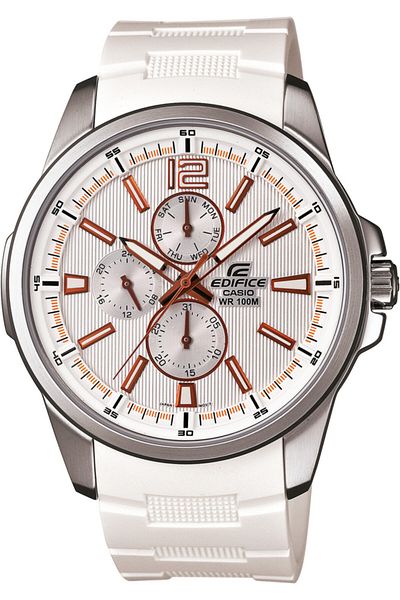 Casio ساعة يد إديفيس للرجال EF-343-7AVDF