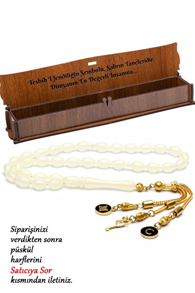 OTTOTESBİH Cadou pentru bărbați 7x11mm verde fosforescent cu pisică ochi Tesbih