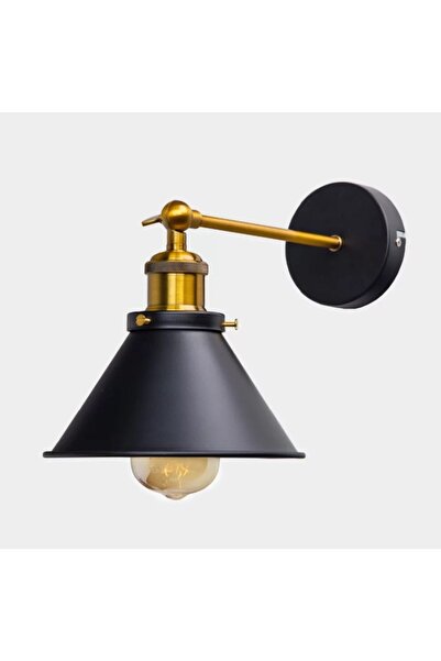 Dylight شمعدان حائط ريفي مفصلي معدني عتيق