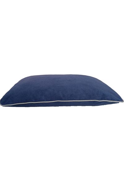 viscopet Luxury Visco Filled Zippered Washable Cat Dog Bed Xl 100x70cm -dark blue