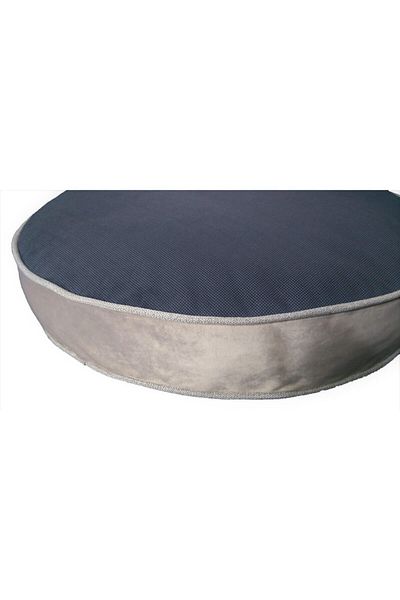 viscopet Luxury Visco Filled Zippered Washable Cat Dog Bed Xl 70x10cm - dark blue