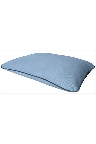 viscopet Luxury Visco Filled Zippered Washable Cat Dog Bed Xl 100x70cm -gokblue