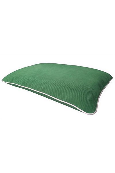 viscopet Luxury Visco Filled Zippered Washable Cat Dog Bed Xl 100x70cm -green