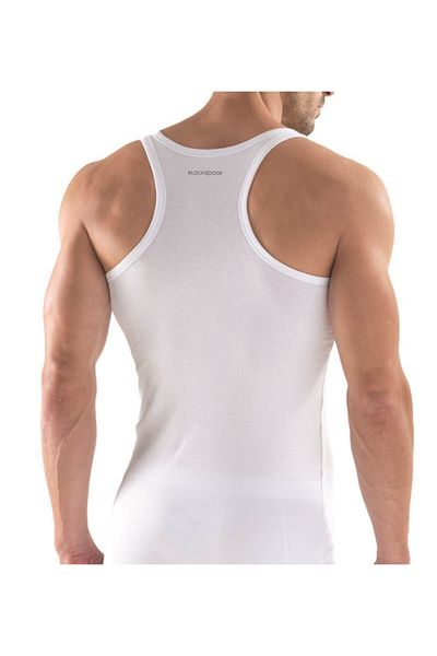 Blackspade Ανδρικό αθλητικό εσώρουχο Camisole 9340 - Λευκό