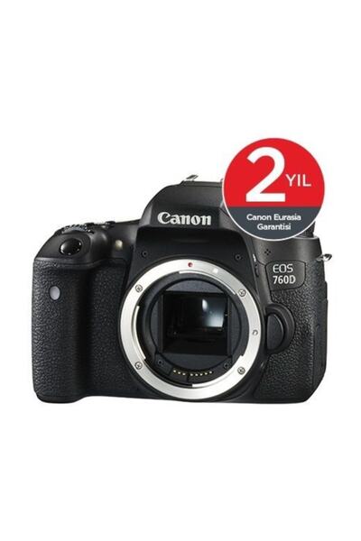 Canon Eos 760d Body Fotoğraf Makinesi Siyah