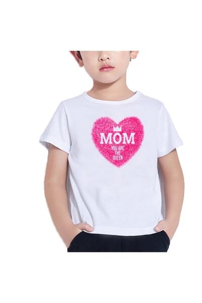 SCUBAPROMO تي شيرت للأولاد من Mom You Are The Queen