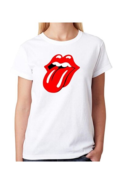 SCUBAPROMO Majica za žene sa motivom Rolling Stones