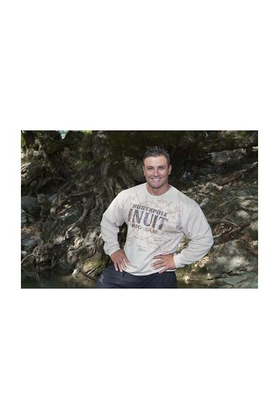 Big Sam Light Brown Relaxed Fit Sweatshirt Big Sam 4618
