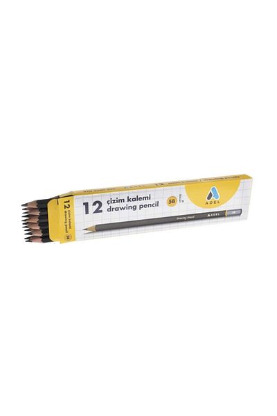 Adel Set of 12 5B Graduated Pencils - 200056