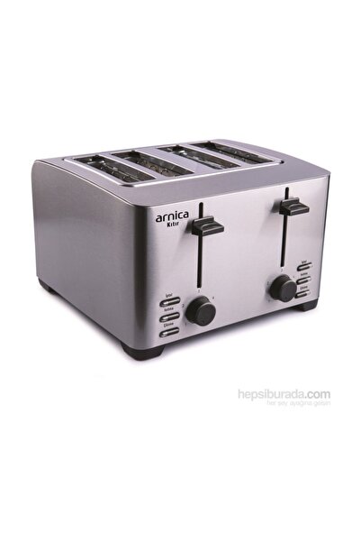 Arnica Crispy 4-Slice Steel Toaster
