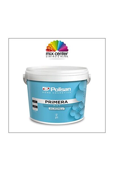 Polisan Primera Mat Silikonlu Beyaz 7,5 lt