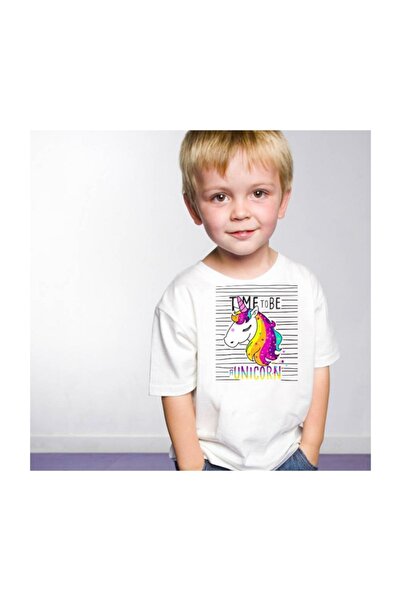 SCUBAPROMO Time Tobe Unicorn Αγόρι Λευκό T-Shirt