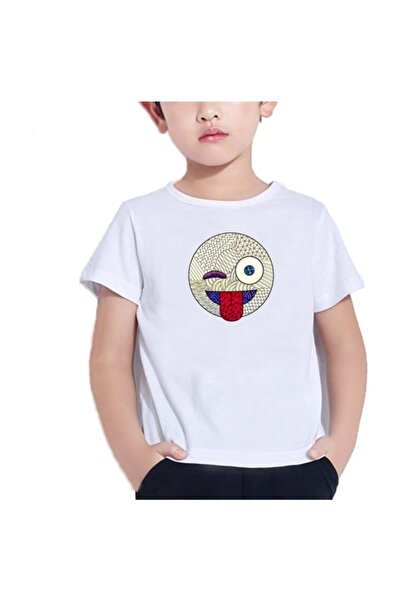SCUBAPROMO Mandala Emoji. Majica za dečake