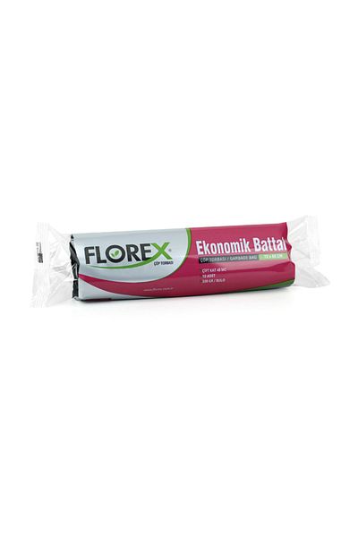 Florex Economic Battal Garbage Bag 300 gr(20 Rolls / 200 Pieces)