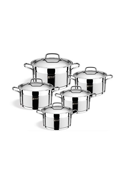 Vivaldi Rosso Tencere Seti 10 Parça