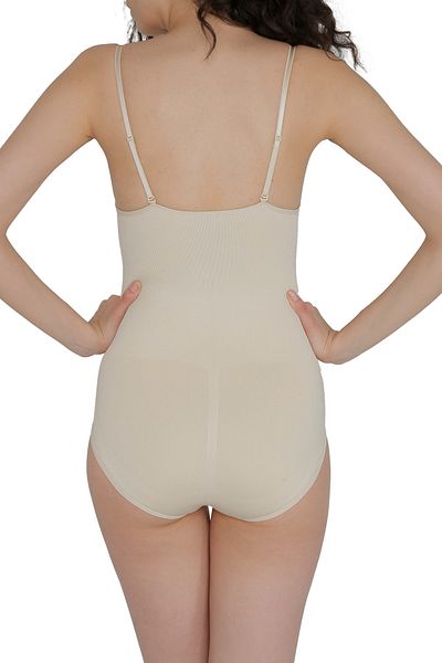 Yevda Corset de atlet cu bretele subțiri, bronzat, fără sudură, 2032