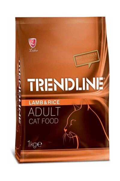 Trendline Kuzu Etli & Pirinçli Yetişkin Kedi Maması 1 Kg