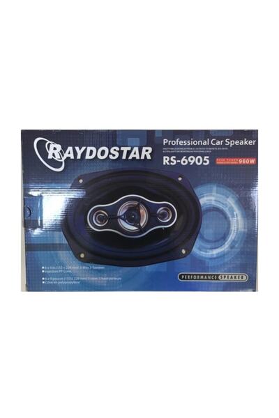 RAYDOSTAR Oval Kayık Oto Hoparlör Rs-6905