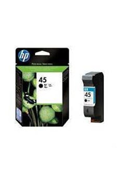 HP 51645 (45) A  Siyah Orijinal Plotter Kartuş