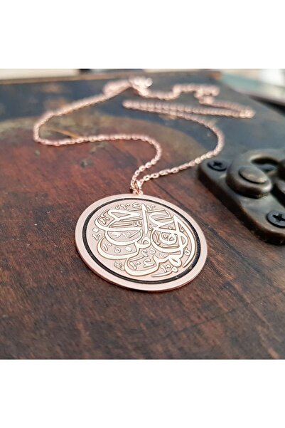 MySilvers Kişi Sevdiğiyle Beraberdir Kolyesi Kadın Rose