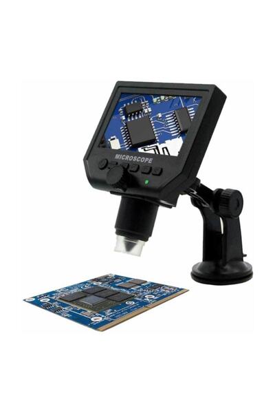 Powermaster 4.3 Lcd Dıgıtal Ekranlı 3.6 Mp Hd Taşınabilir Mikroskop (1-600x Z...