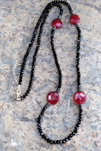 Stoneage Jewellery Özel Tasarım Jade Doğal Taş Bayan Kolye