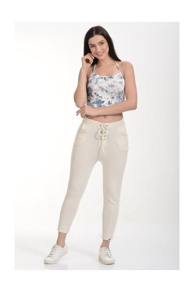 Cotton Candy Штани з подвійними штанинами та деталями «кушгоз» і «пат»