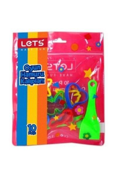 Lets Oyun Hamuru Kalıpları 10 Parça L8416